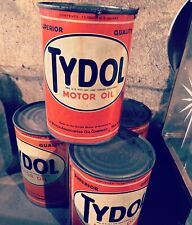 Vintage Tydol Oil Can-1940’s/1950’s New picture