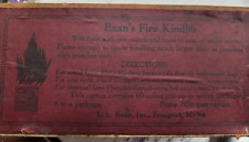 Vintage Kindle Lite LL Bean's Fire Kindler Flares Full Case  Fire Starter Bits picture