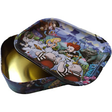 Alice Metal Collectable Box with Rolling Tray  8x5  Collectibles picture