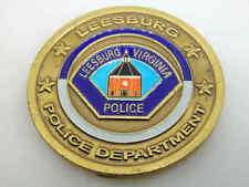 LEESBURG VIRGINIA POLICE DEPARTMENT CHALLENGE COIN picture