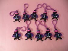 Set Of 10 2022-2023 Kids Heart Challenge Keychains BREEZE Black Purple Dragon D picture