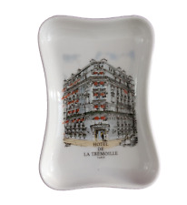 Vintage Pillivuyt Hotel de la Tremoille Paris France Trinket Soap Dish Ashtray picture