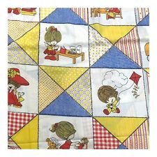 Vintage CANNON MONTICELLO Pillowcase Flat Fitted Little Lovables Sheet Set picture