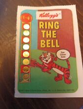 Kellogg's 1977 Ring The Bell Game Card Tony The Tiger A 19 picture