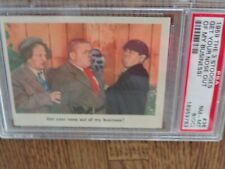 1959 FLEER THE THREE  STOOGES #36 GET YOUR NOSE OUT ...