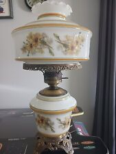 Very Large 2 Light  “gone with the wind” style Lamp. EF Industries 1970.  picture