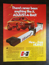 Vintage 1973 Hurst Adjust-A-Bar Full Page Original Ad 1221 picture