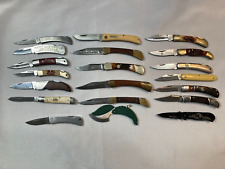Lot of 20 single blade folding pocket knives (C) picture