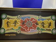 Australia Aboriginal Dot Painting Billabong Dreaming Excellent picture