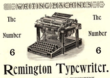 1892 REMINGTON TYPEWRITER WYCKOFF SEAMANS & BENEDICT VINTAGE ADVERTISEMENT Z1043 picture