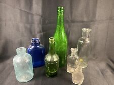 Lot of 7 Vintage / Antique Medicine Bottles  picture