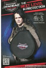 2015 small Print Ad of Ahead Armor Drum Cases w Aquiles Priester picture