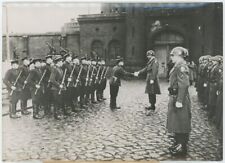 Soviet Guard Raised by American Guard to Spandau Prison. 1951 picture