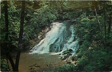Indian Creek Falls Great Smoky Mountains pm Tennessee NC 1973 Postcard picture