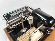 Mignon Nº4 Index Vintage Manual Typewriter, Serviced with its case picture
