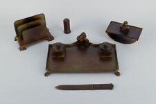 GAB Sweden,  Art Deco writing set in bronze. Approx. 1930. picture
