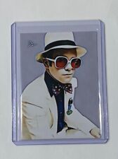 Elton John Limited Edition Artist Signed â€œRocket Manâ€� Trading Card 1/10 picture