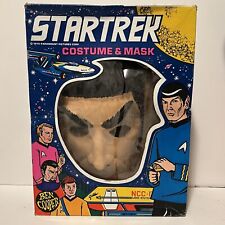 Ben Cooper Mr. Spock Mask With Box 1975 Vintage picture