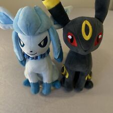 Pokemon tail stuffed toy Umbreon Glaceon set of 2 New WOT picture