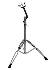 Double Braced 4' Bongo Stand Tripod Adjustable Chrome Heavy Duty Stabilizing Bar picture