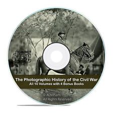 The Photographic History of the Civil War, 10 volume, photos, 4 BONUS books -V56 picture