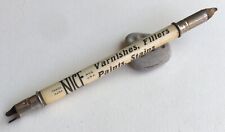 Antique EUGENE E. NICE Varnishes Pencil Pen Double Ender USA picture