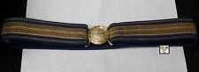 Canada RCAF Brocade dress Belt Queen's Crown C.1960's by Ascot Military Accout picture