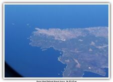 Skyros Island National Airport Greece Airport Postcard picture