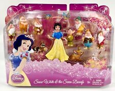 RARE SET 8 Pc's Disney Princess Snow white & the Seven Dwarfs Mini Figures picture