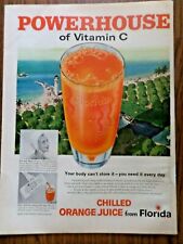 1959 Florida Orange Juice Ad   Zoe Ann Olsen Olympic Diving Champion picture