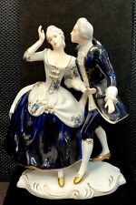 Vintage Porcelain Royal Dux Bohemia Figurines - 8.75