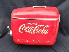 Rare Vtg Barn Fresh 1950s Drink Coca Cola Boat Motor Soda Fountain Dispenser picture