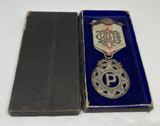 Royal Antidiluvian Order of Buffaloes Maritime Lodge #1 RAOB Medallion 1910 picture