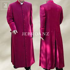United Kingdom Roman Vestment Cassock Tropic Wool Coat Catholic Bishop Clergy picture
