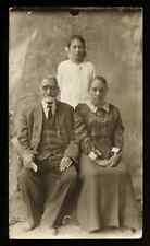 Southern Ute Indian Tribe Preacher & Family Antique 1910s Photo Durango Colorado picture