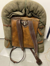 Former Japanese Army original officer Backpack with blanket WWⅡ military IJA IJN picture