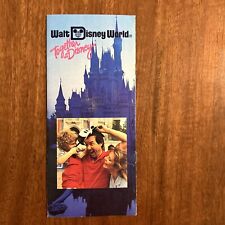 Vintage 1985 Walt Disney World Together at Disney Guide picture
