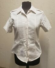 Us Army Military White Dress Womans Tuck-in Size 6R 8410-01-597-5915 picture