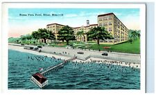 c1920 Aerial View Buena Vista Hotel Biloxi Mississippi Unposted Antique Postcard picture