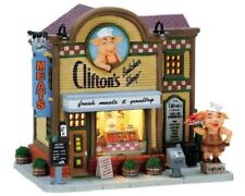 Lemax Village Collection Harvest Crossing Clifton's Butcher Shop- Retired 2007 picture