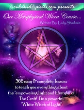 The Internet's BEST WICCA COURSE “Learn To Be A (good) Witch” digital download picture