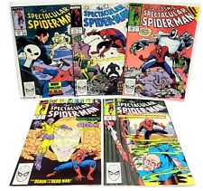 1990 Peter Parker Spectacular Spider-Man 143 157 160 163 165 5x Lot Buscema~F-VF picture