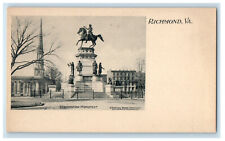 c1900s Washington Monument Richmond Virginia VA A Hartung Antique PMC Postcard picture