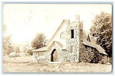 1923 St. James Church Burkehaven New Hampshire NH RPPC Photo Antique Postcard picture