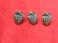Lot Of 3 Vintage Gold Tone Physical Ability Test Pins. picture