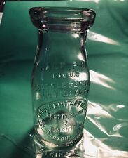 Rare Vintage Rantoul ILL IL 1/2 Pint Milk Bottle  Rantoul Sanitary Milk Co picture