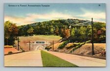 Entrance to Tunnel on the Pennsylvania Turnpike Postcard picture