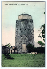 c1910 Black Beards Castle St. Thomas W.J. Unposted Antique Postcard picture