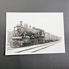 VTG 5x7  Steam Locomotive Photo, CNR 5580 4-6-2 July 1958 Stratford Ontario picture