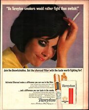 1964 Tareyton Cigarettes Sexy woman black-eye photo vintage print Ad c2 picture